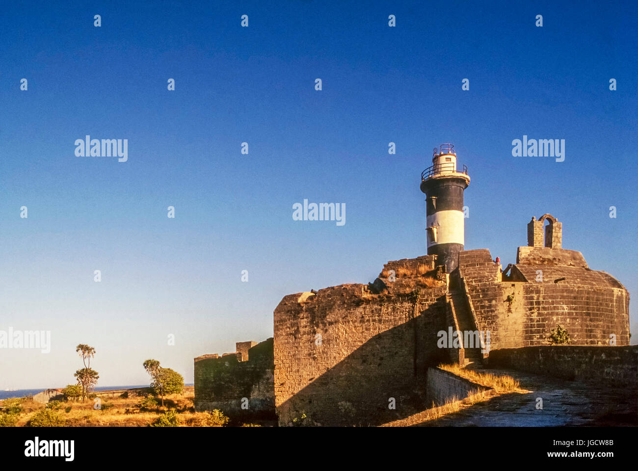 Faro, diu fort, India, Asia Foto Stock