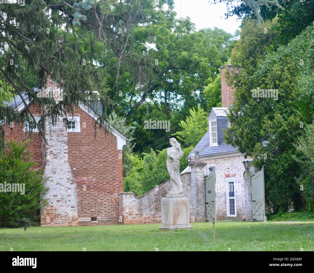 Paesaggio coloniale Foto Stock