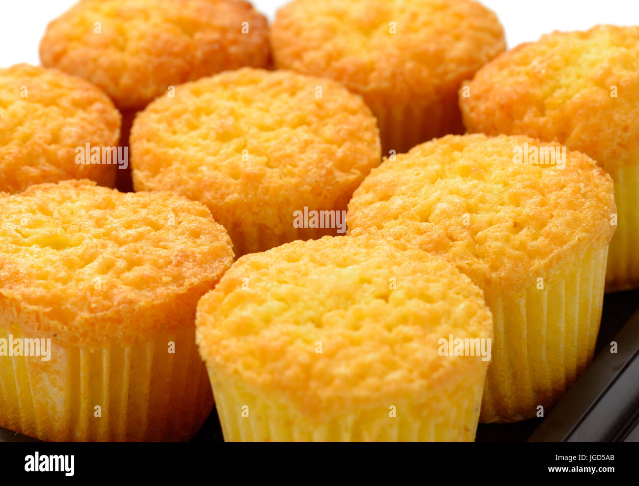 Primo piano di una tortine tipica spagnola muffin normale Foto Stock