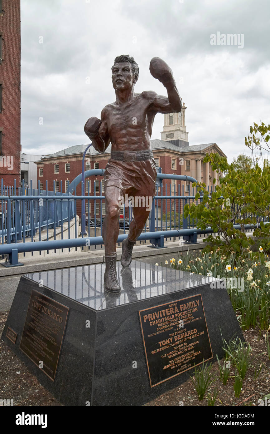 Tony DeMarco statua Boston STATI UNITI D'AMERICA Foto Stock