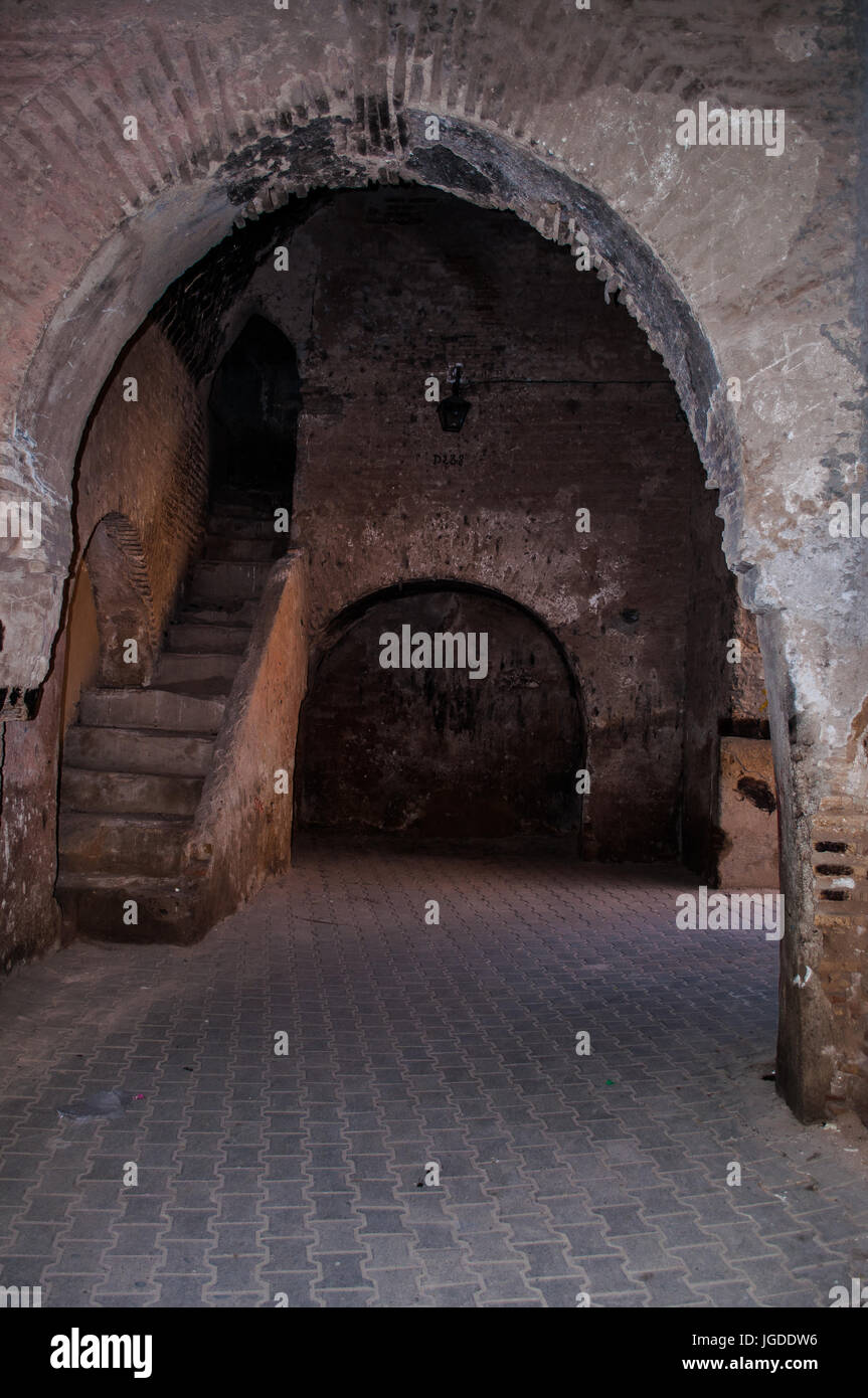 Taroudant è una città nella valle di Sous nel sud del Marocco. Foto Stock