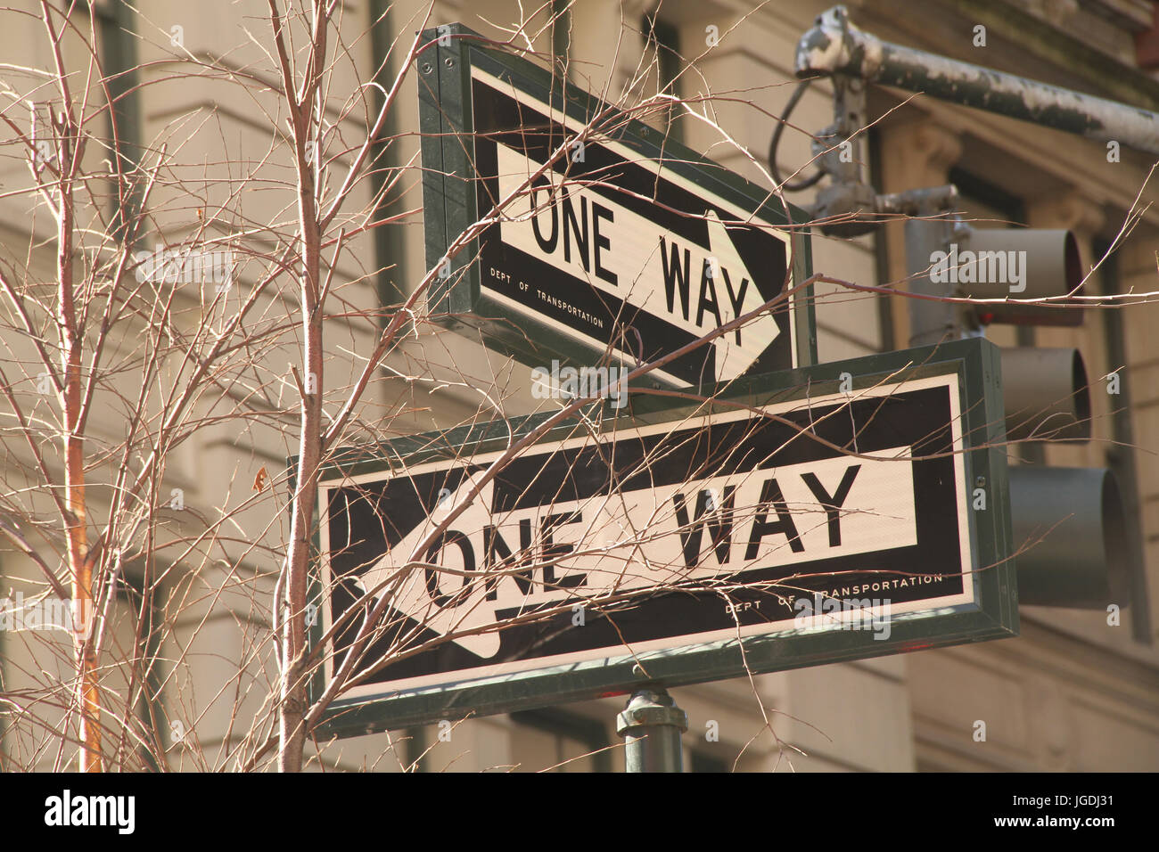 Sesta Avenue, New York, Stati Uniti Foto Stock