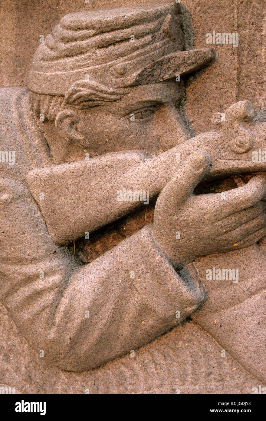 New Hampshire sharpshooters monumento, Gettysburg National Military Park, Pennsylvania Foto Stock