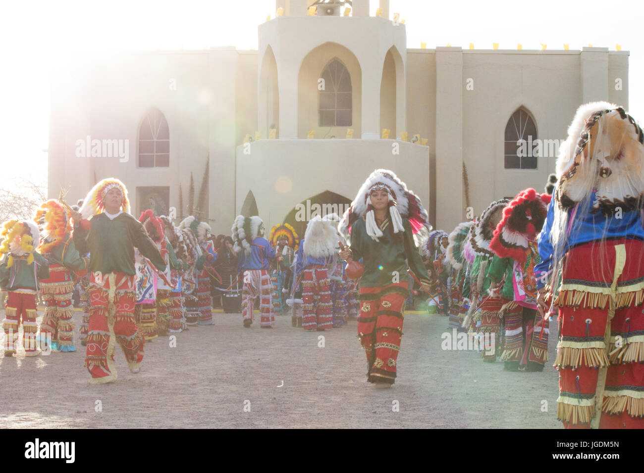 Balli nativo Tortugas, Nuovo Messico Foto Stock