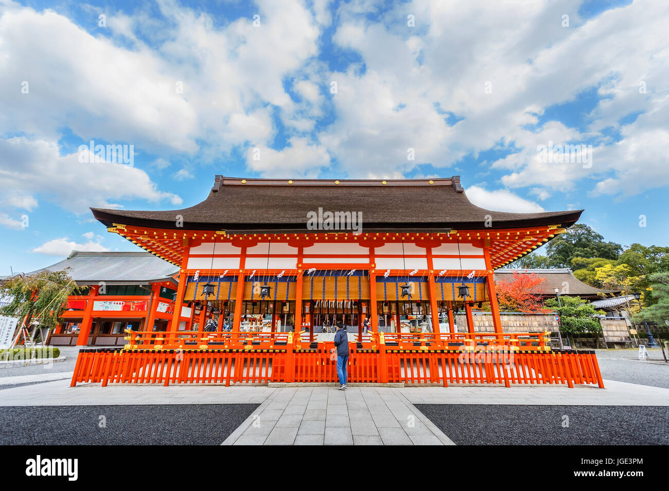 Fushimi-inari Taisha a Kyoto Foto Stock