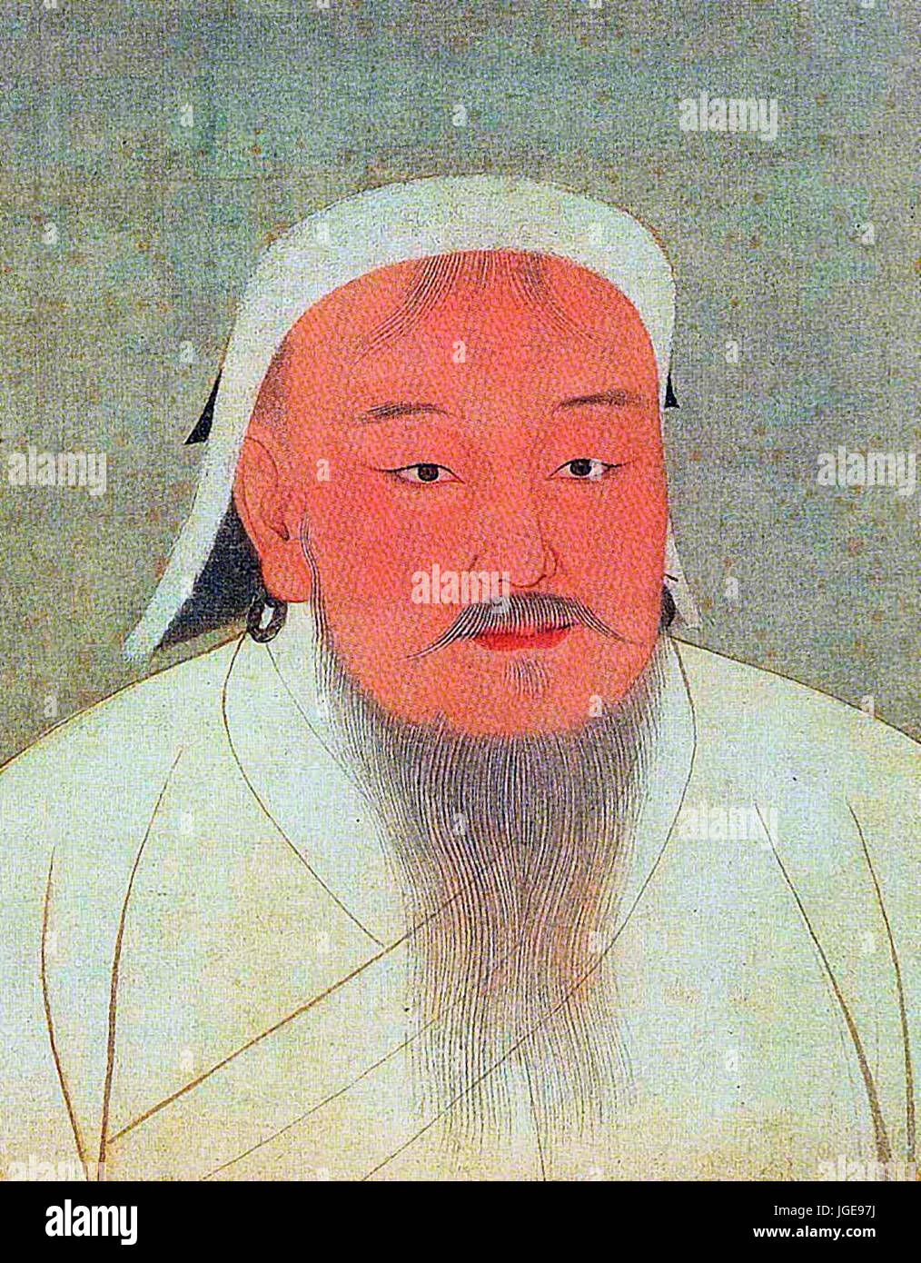 Taizu, meglio noto come Gengis Khan, xiv secolo Foto Stock