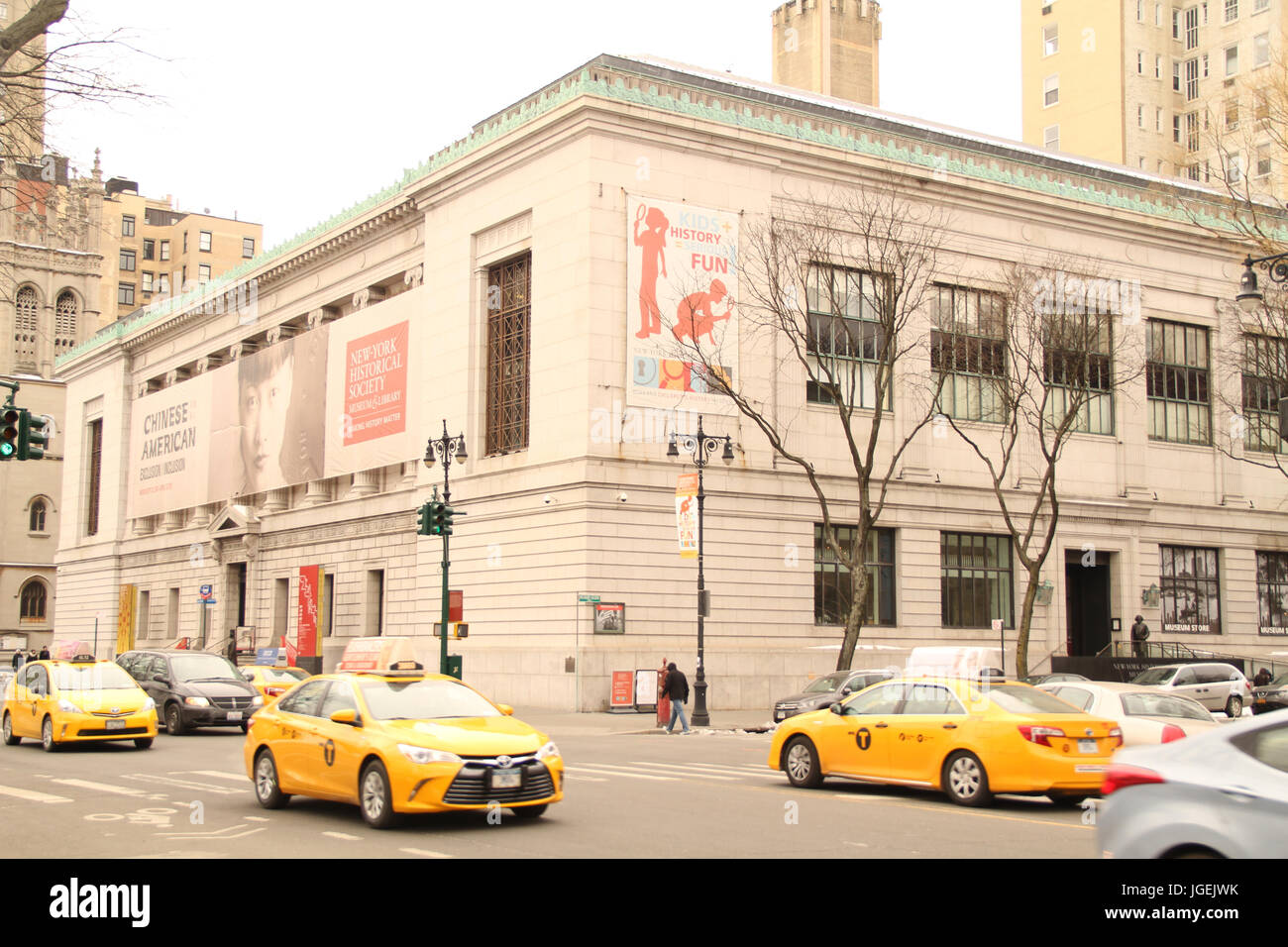 New York Historical Society, al Central Park di New York, Stati Uniti Foto Stock