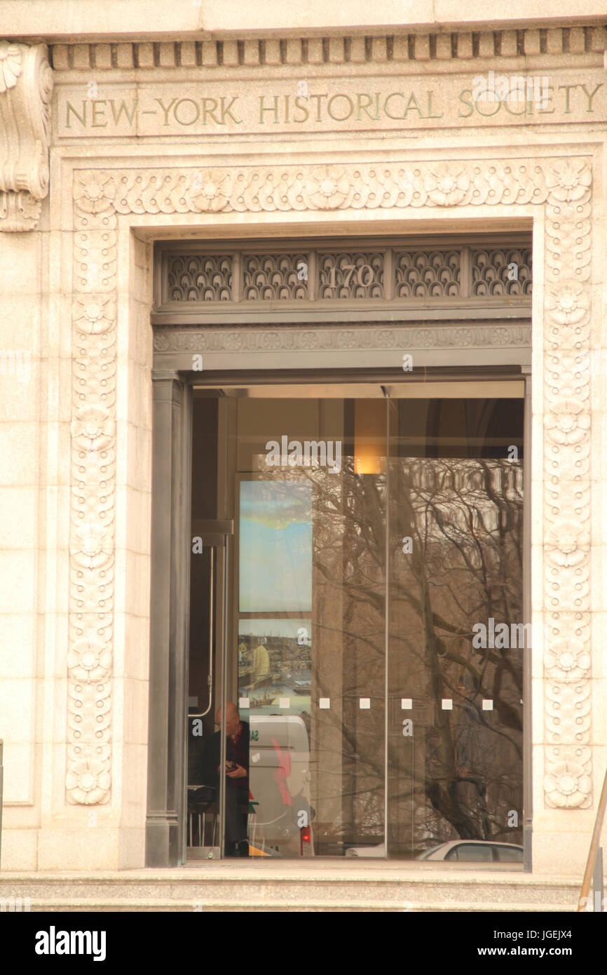 New York Historical Society, al Central Park di New York, Stati Uniti Foto Stock