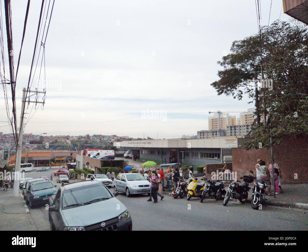 Hospital Municipal de Campo Limpo, Itapecerica Road, capitale, São Paulo, Brasile. Foto Stock