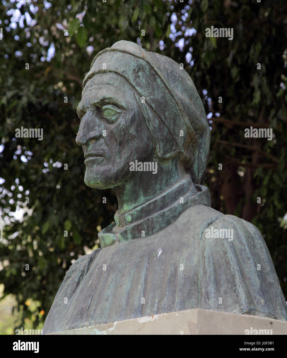 Duranti degli Alighieri Dante 1265-1321 poeta italiano Foto Stock