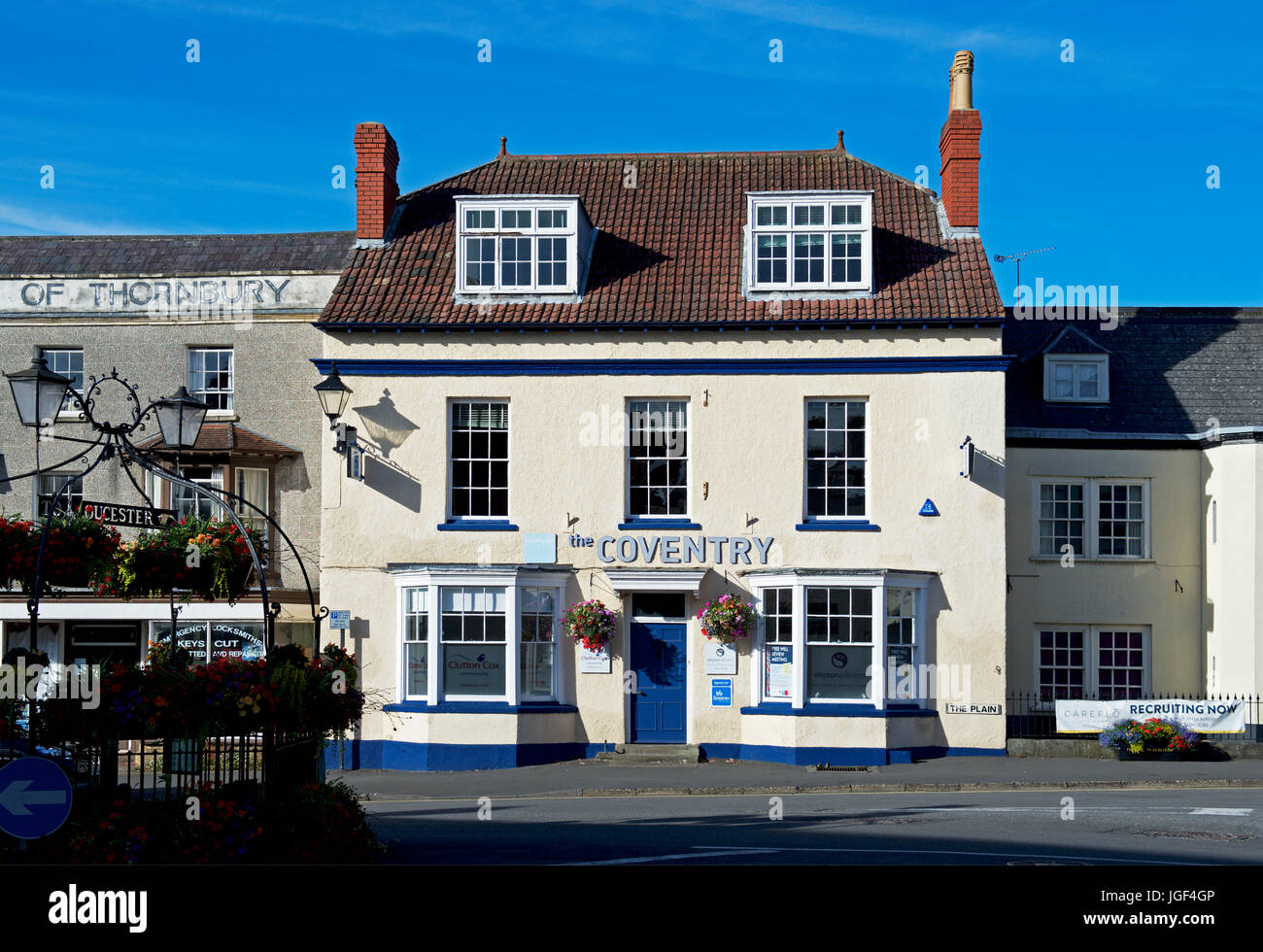 Il ramo del Coventry Building Society, Thornbury, Gloucester, England Regno Unito Foto Stock