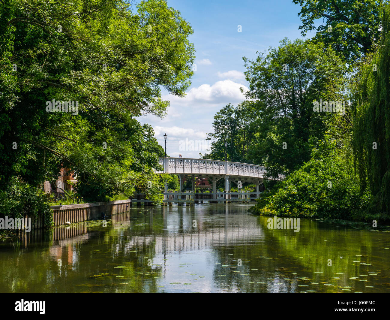Whitchurch Bridge, Whitchurch-on-Thames, Oxfordshire/Berkshire, Inghilterra Foto Stock