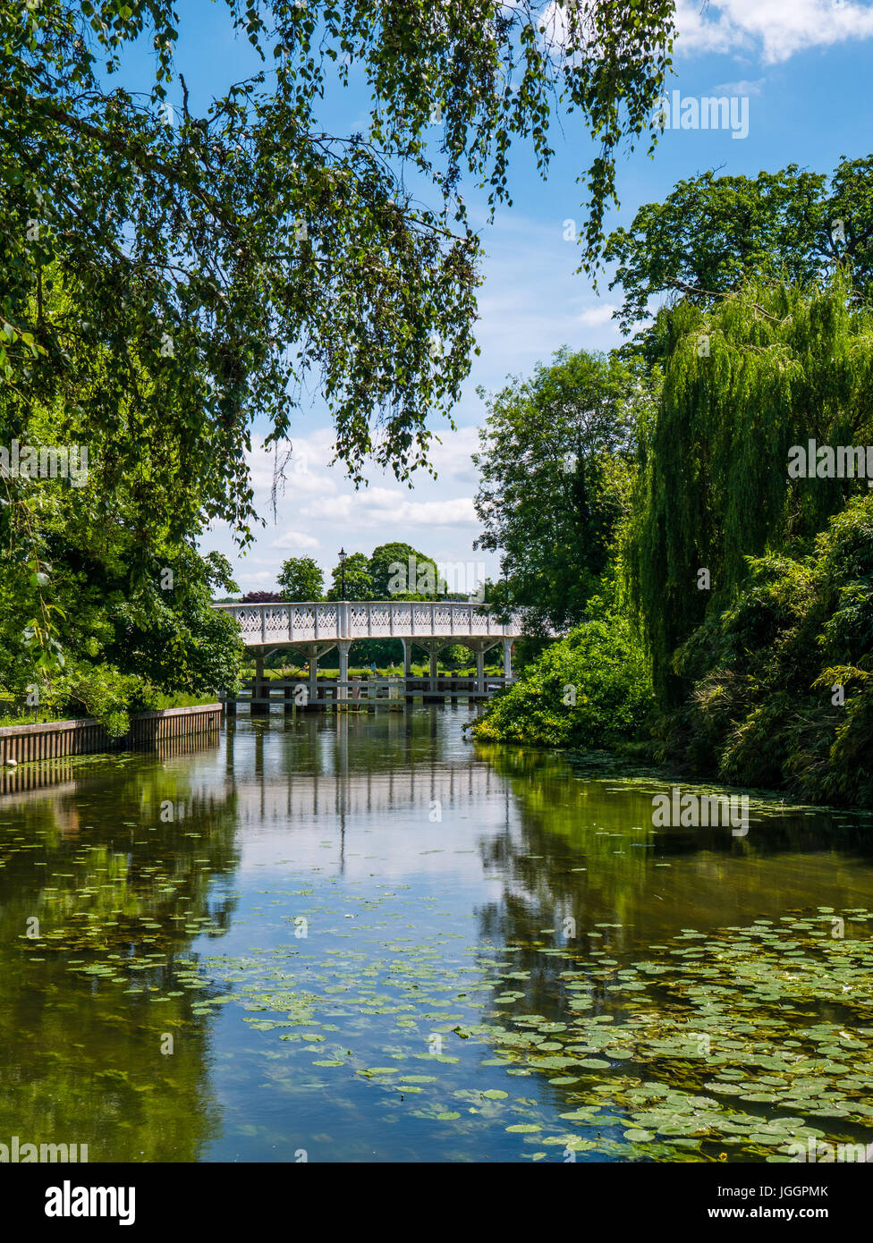 Whitchurch Bridge, Whitchurch-on-Thames, Oxfordshire/Berkshire, Inghilterra Foto Stock