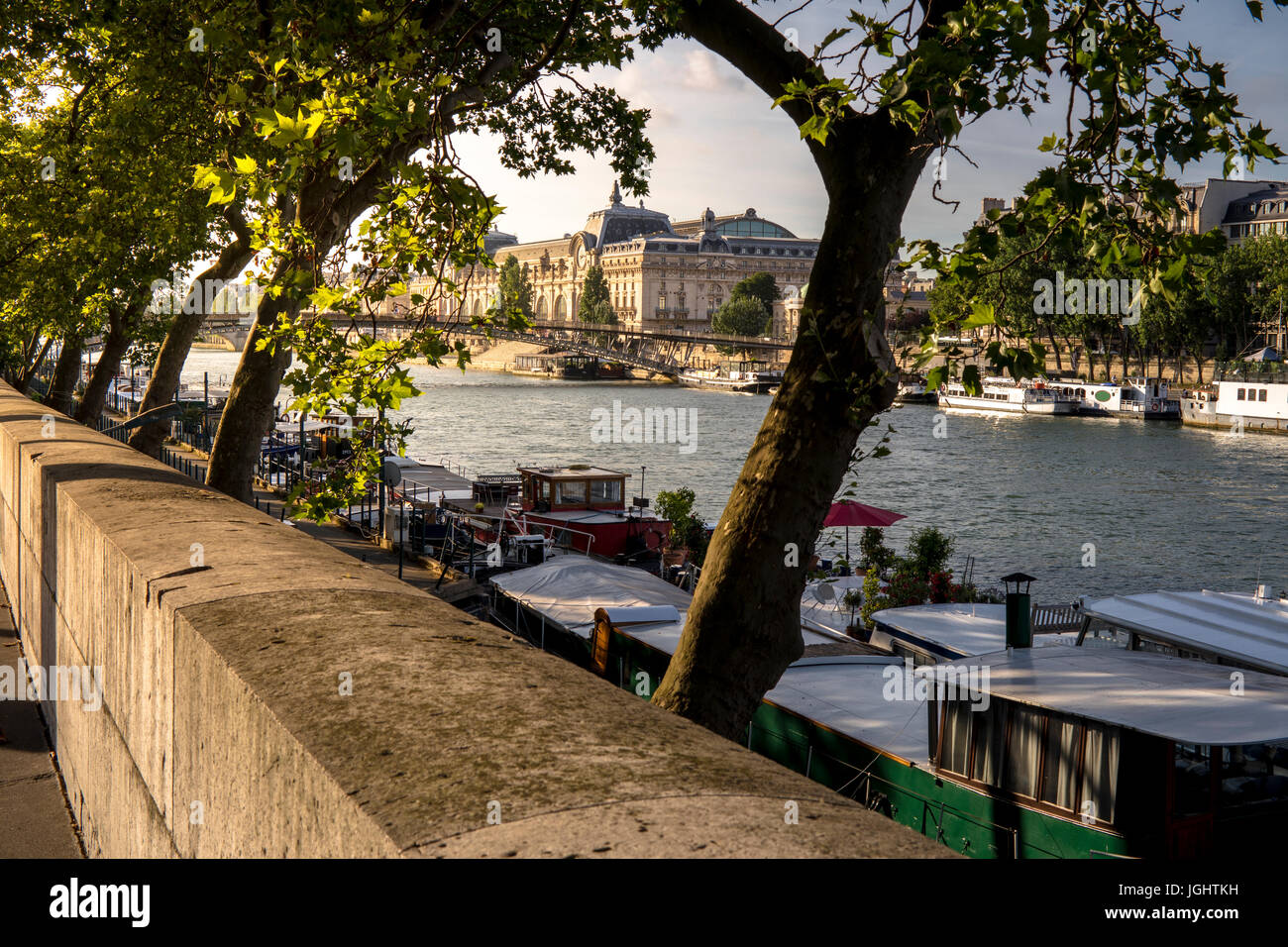 Parigi, la senna Foto Stock