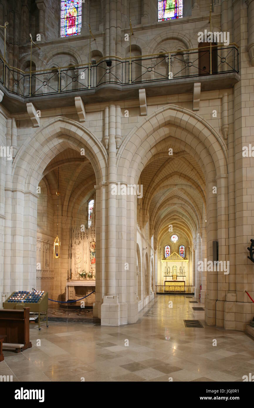 Buckfast Abbey, Buckfastleigh (Devon), transetto nord Foto Stock