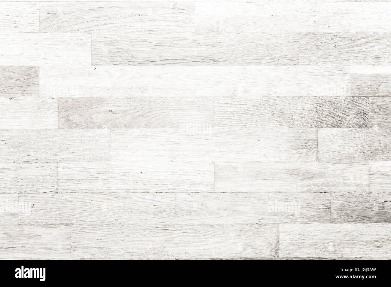 Bianco pavimento in legno sfondo texture Foto Stock