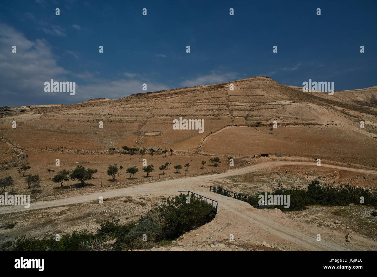 Israele vista montagna Foto Stock