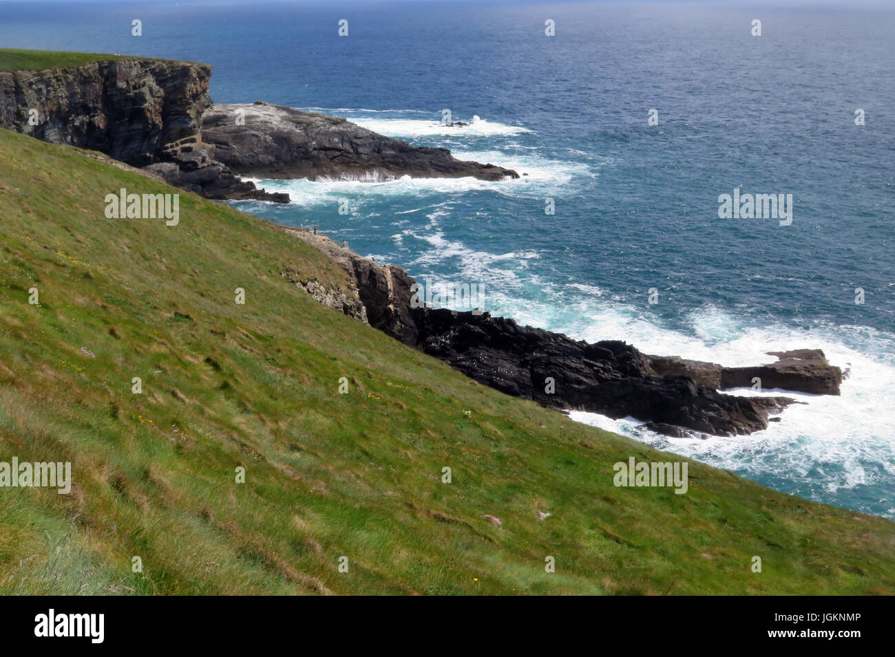 Mizen Head, Ring of Kerry, Irlanda, IE Foto Stock