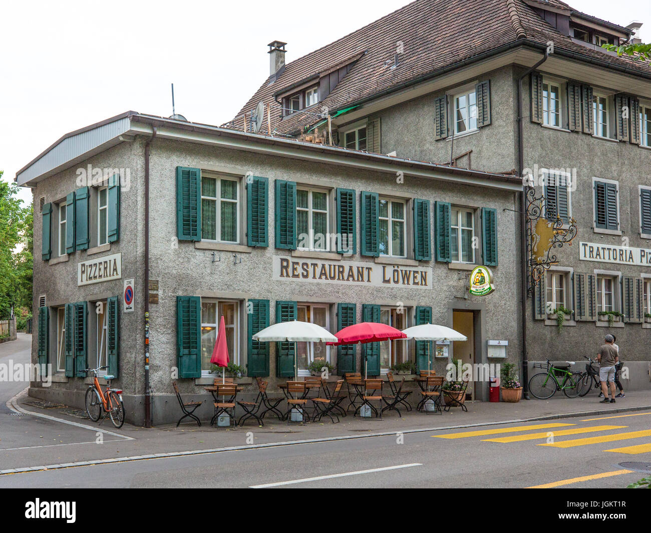 Tradizionale ristorante svizzero Foto Stock