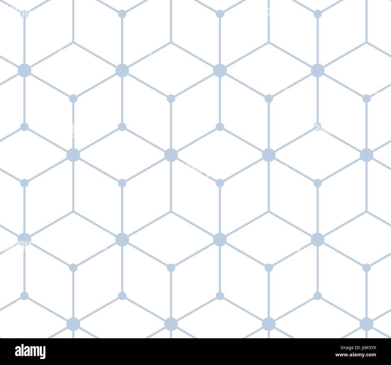 Seamless astratto modello patchwork con decorazione geometrica In vintage stile asiatico Illustrazione Vettoriale