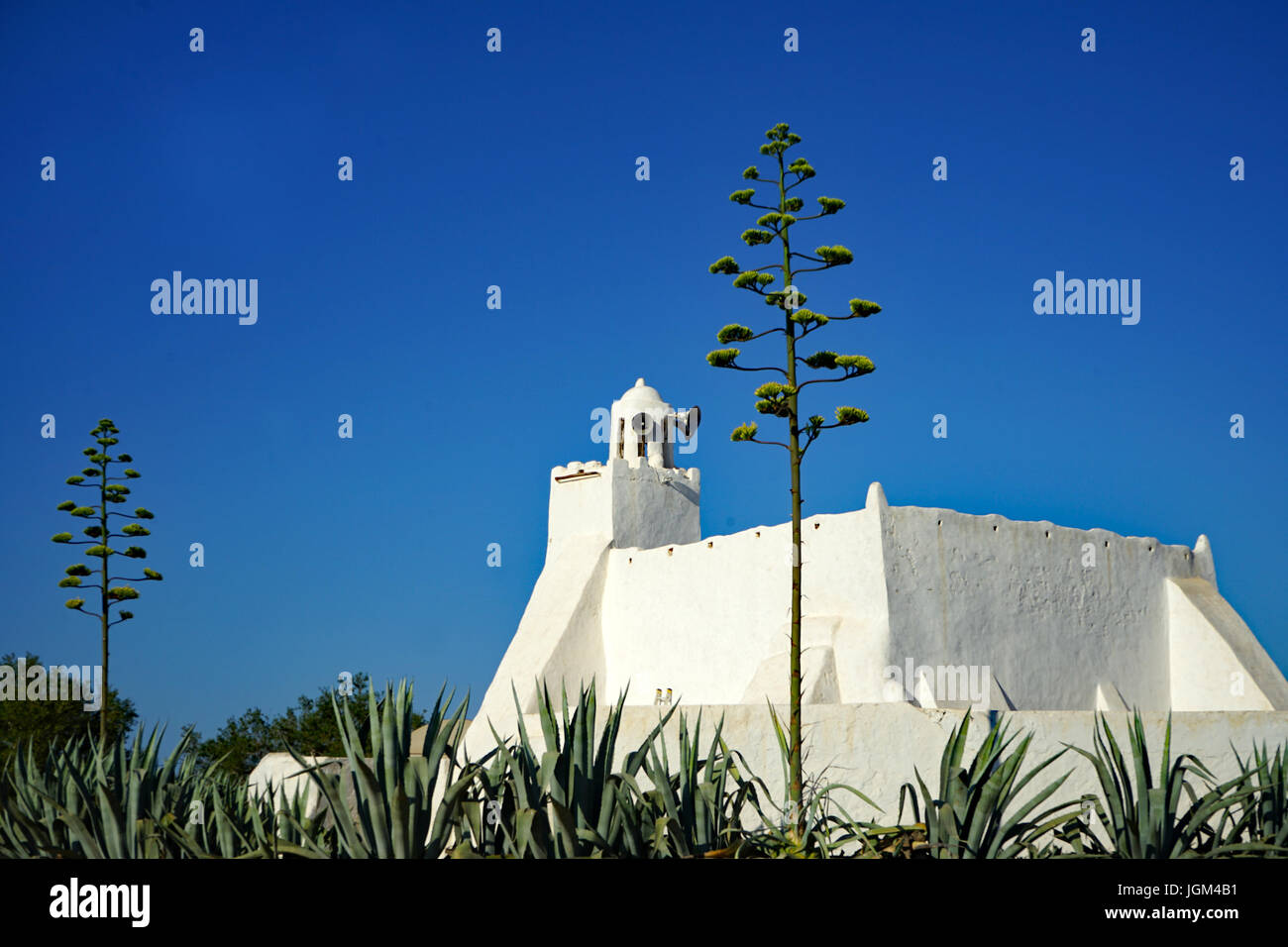 Moschea Fadhloun, Djerba, Tunisia Foto Stock