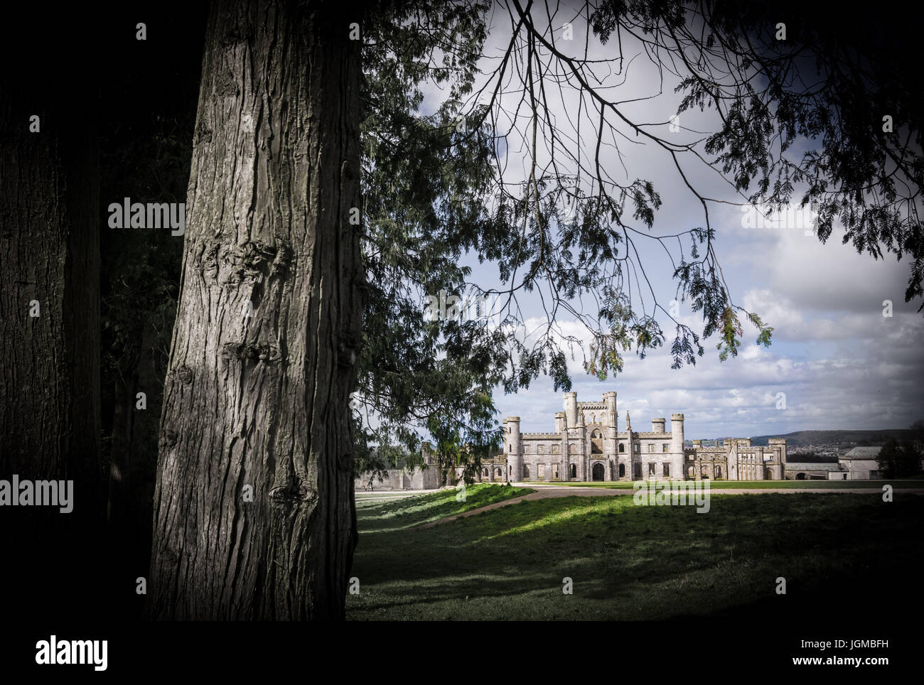 Lowther Castle in Cumbria Foto Stock