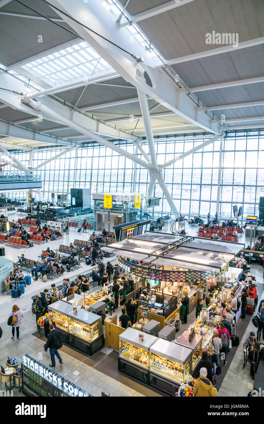 Aeroporto di Heathrow Terminal 5 Retail Foto Stock