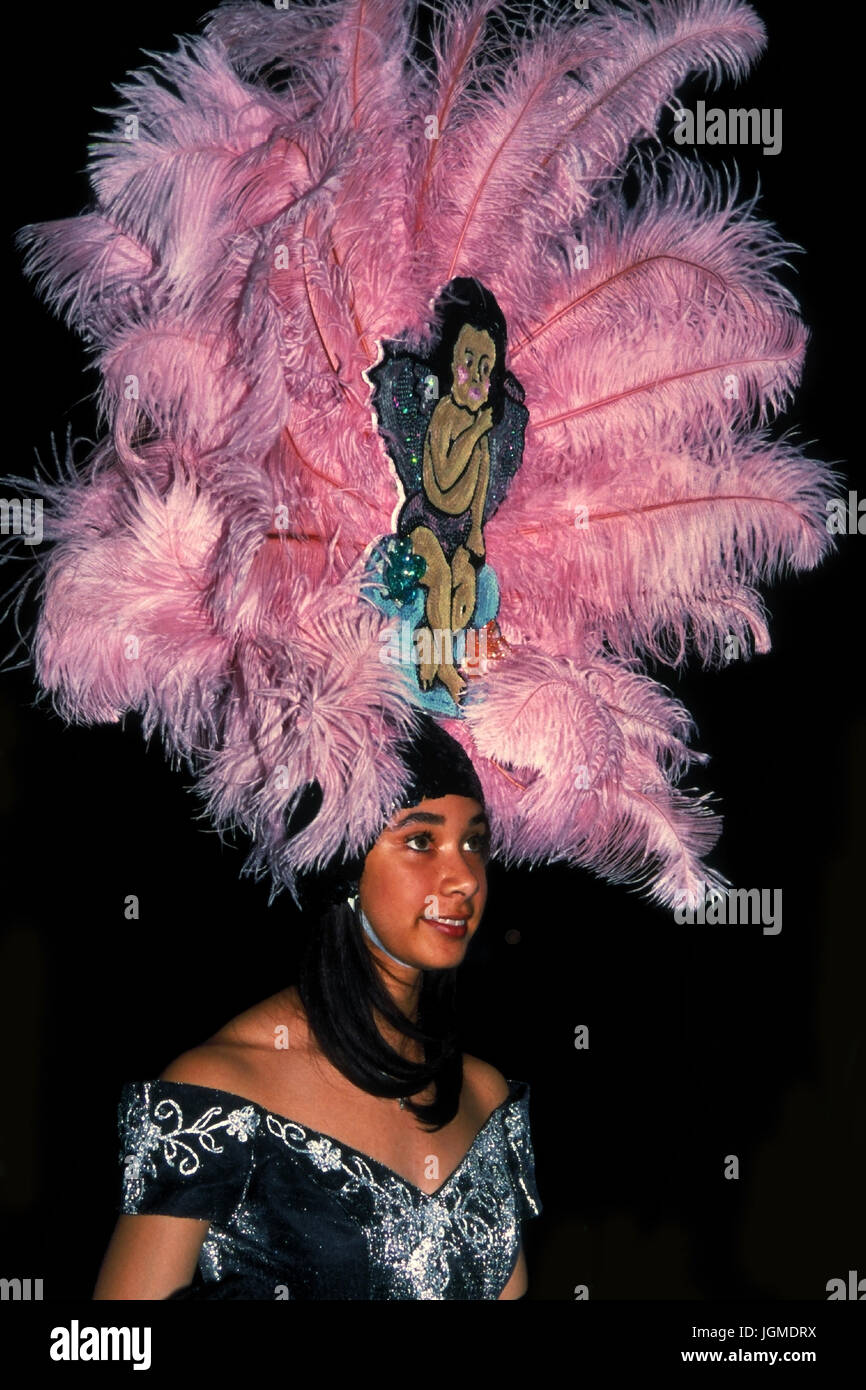 New Orleans - Carnevale, New Orleans - Mardi Gras Foto Stock