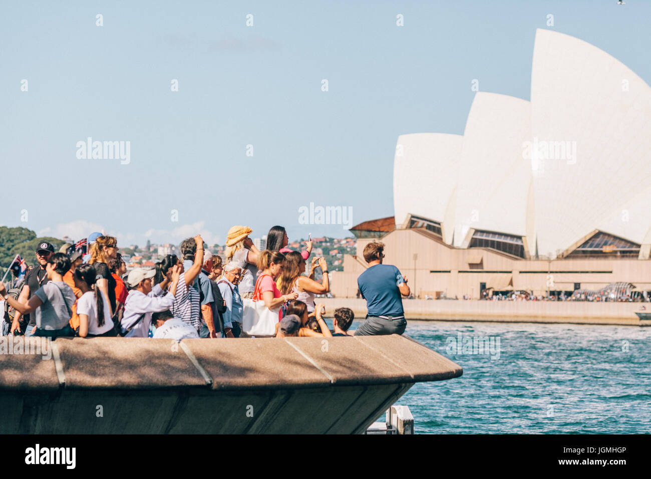 Celebrando l'australia day di Sydney 2016 Foto Stock