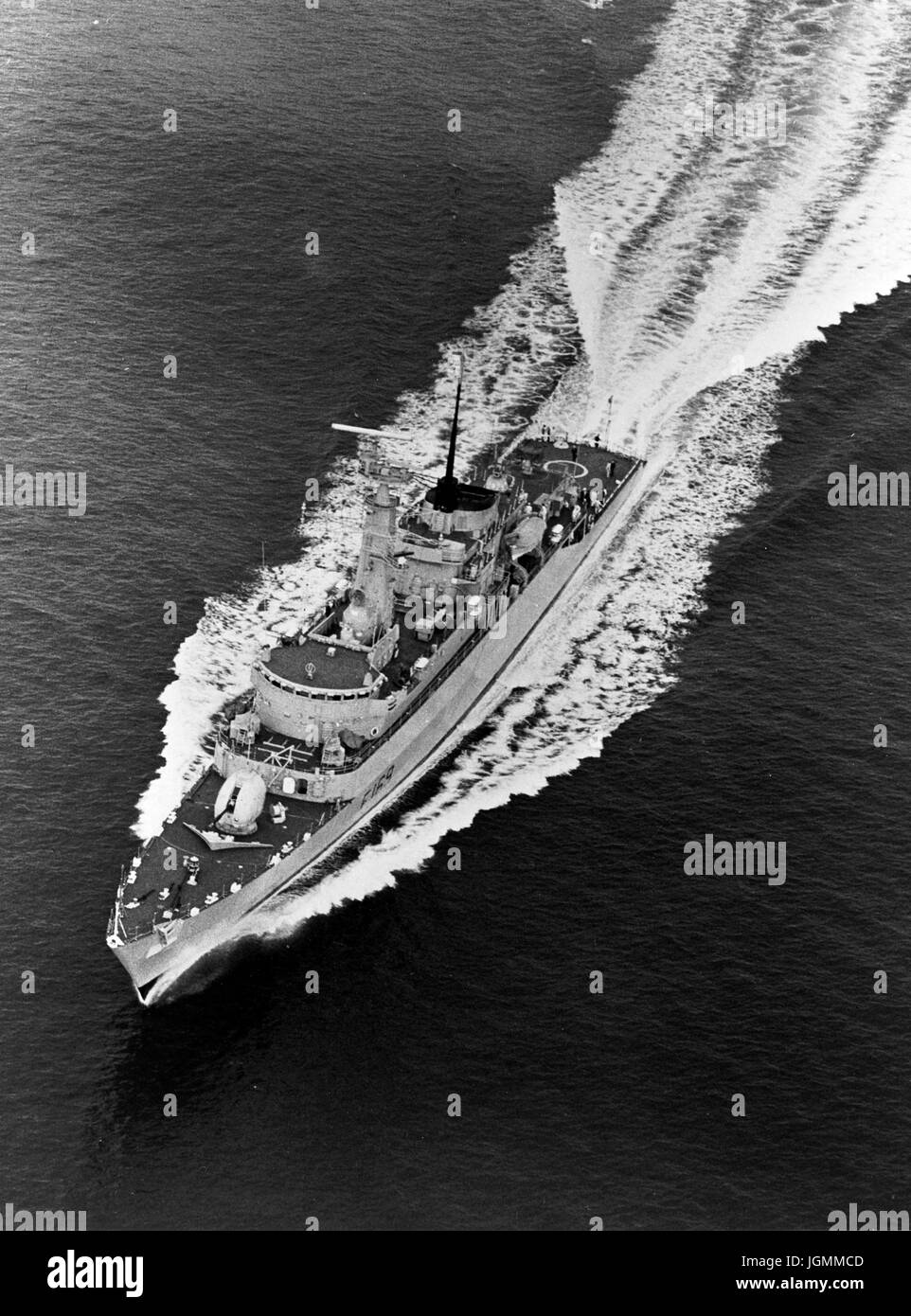 AJAXNETPHOTO. 1967. Canale Inglese. - Nuova fregata HMS AMAZON su prove nel canale. Foto:VT raccolta/AJXNETPHOTO REF:HDD NA VT AMAZON OHA54 Foto Stock