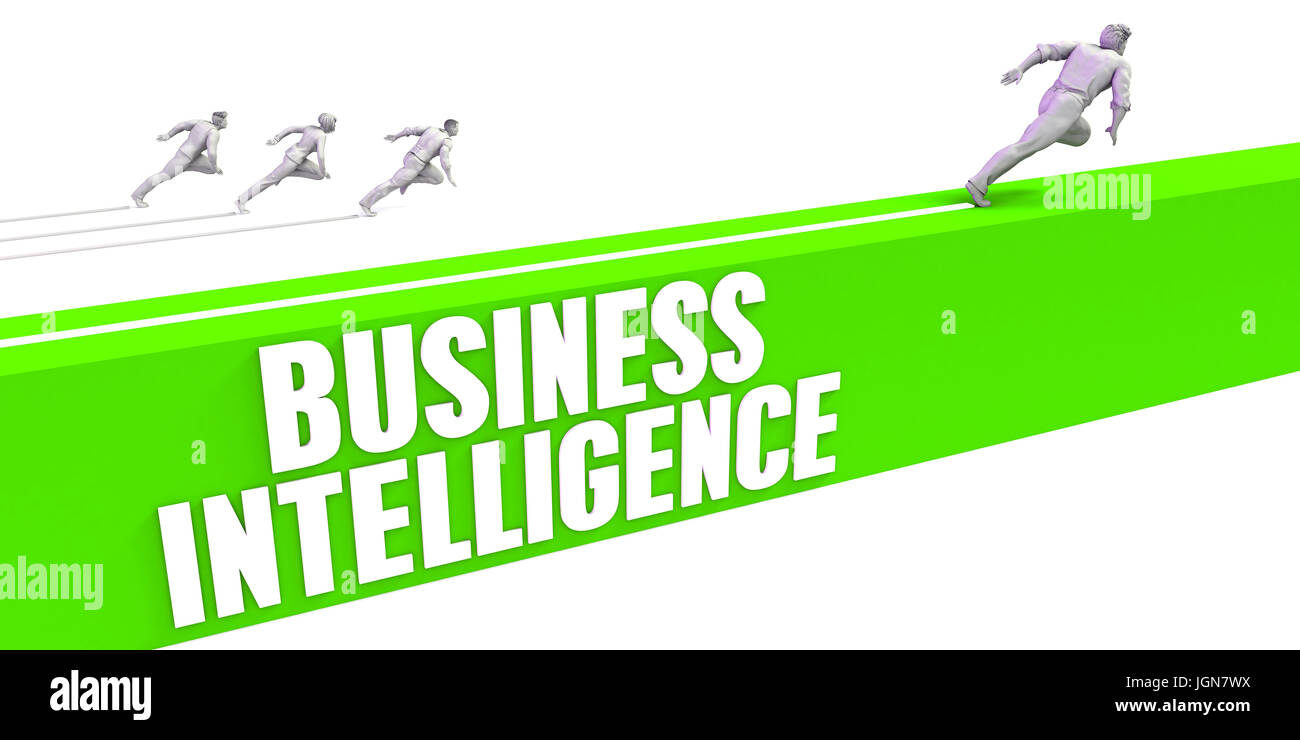 Business Intelligence come una via rapida per il successo Foto Stock