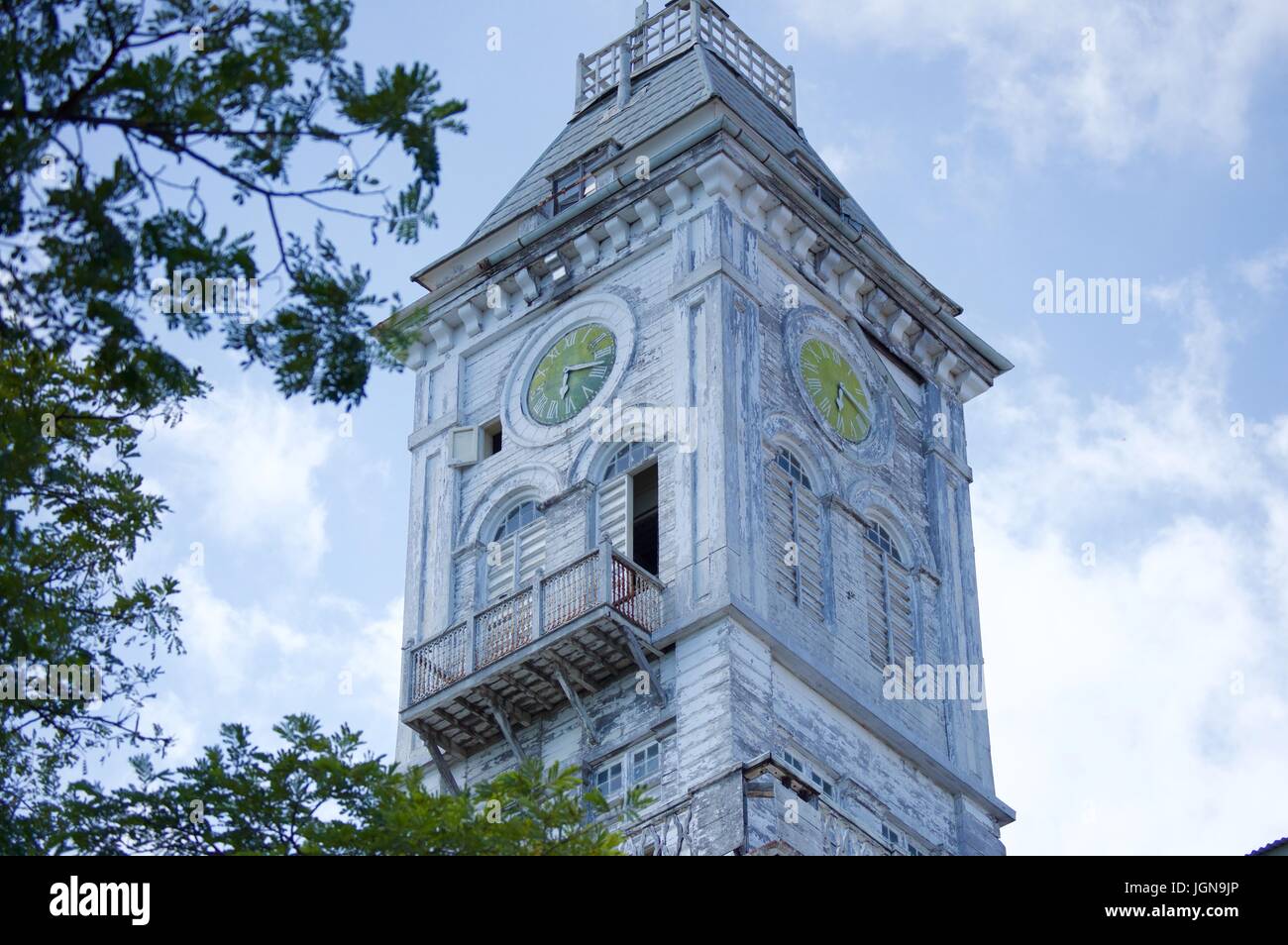 Casa delle meraviglie, museo, Stone Town Zanzibar Foto Stock