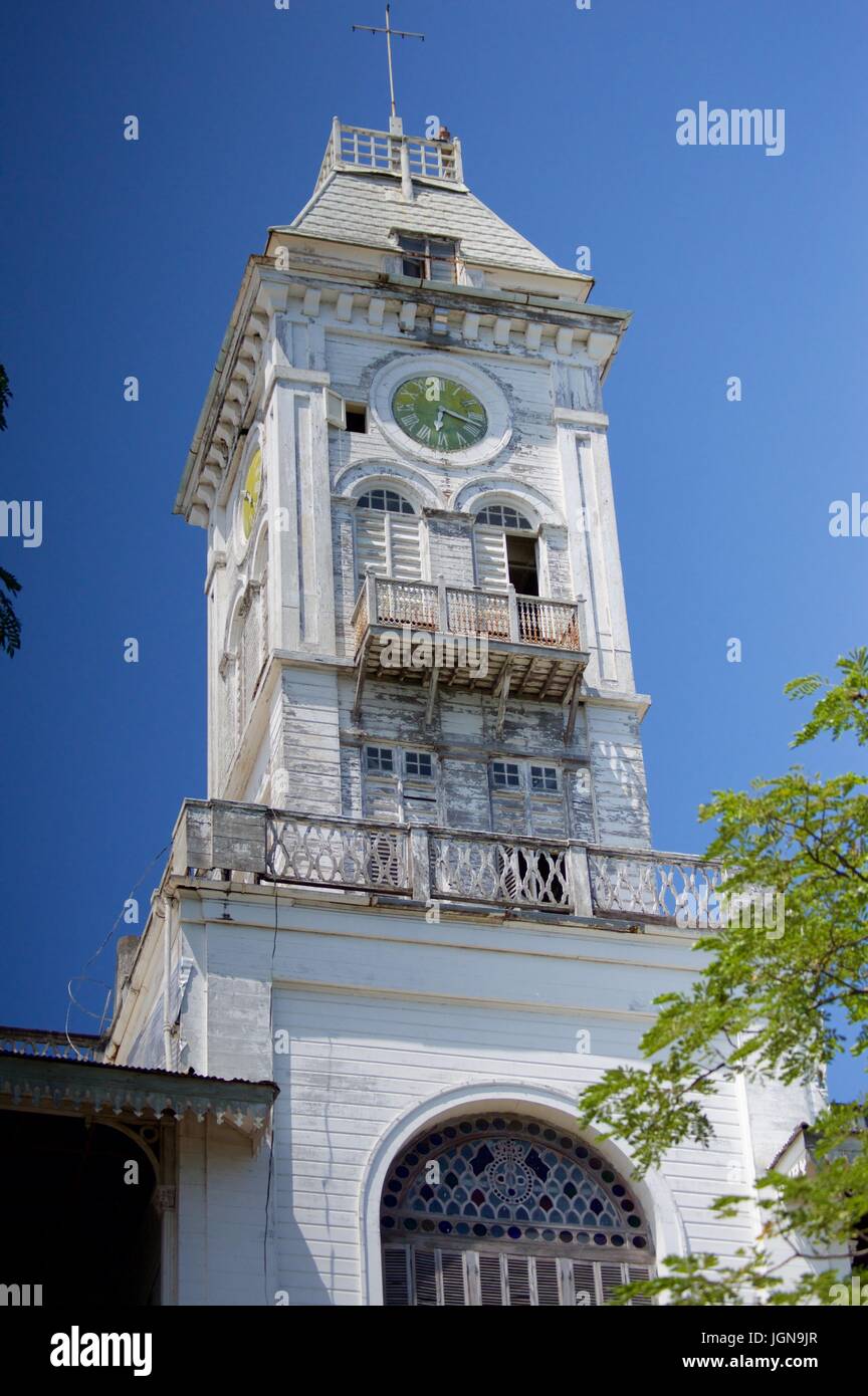 Casa delle meraviglie, Stone Town Zanzibar Foto Stock