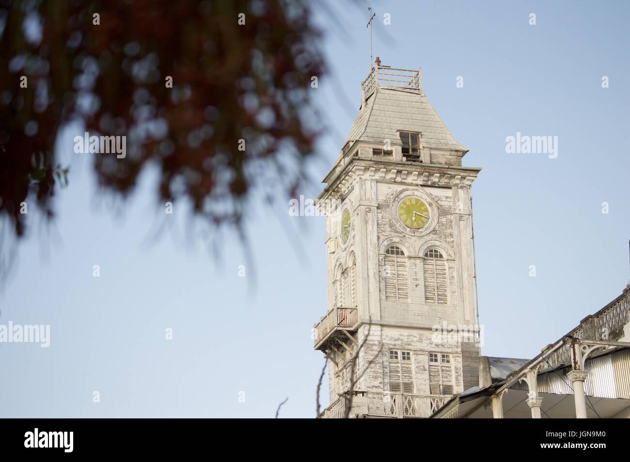 Casa delle meraviglie, Stone Town Zanzibar Foto Stock