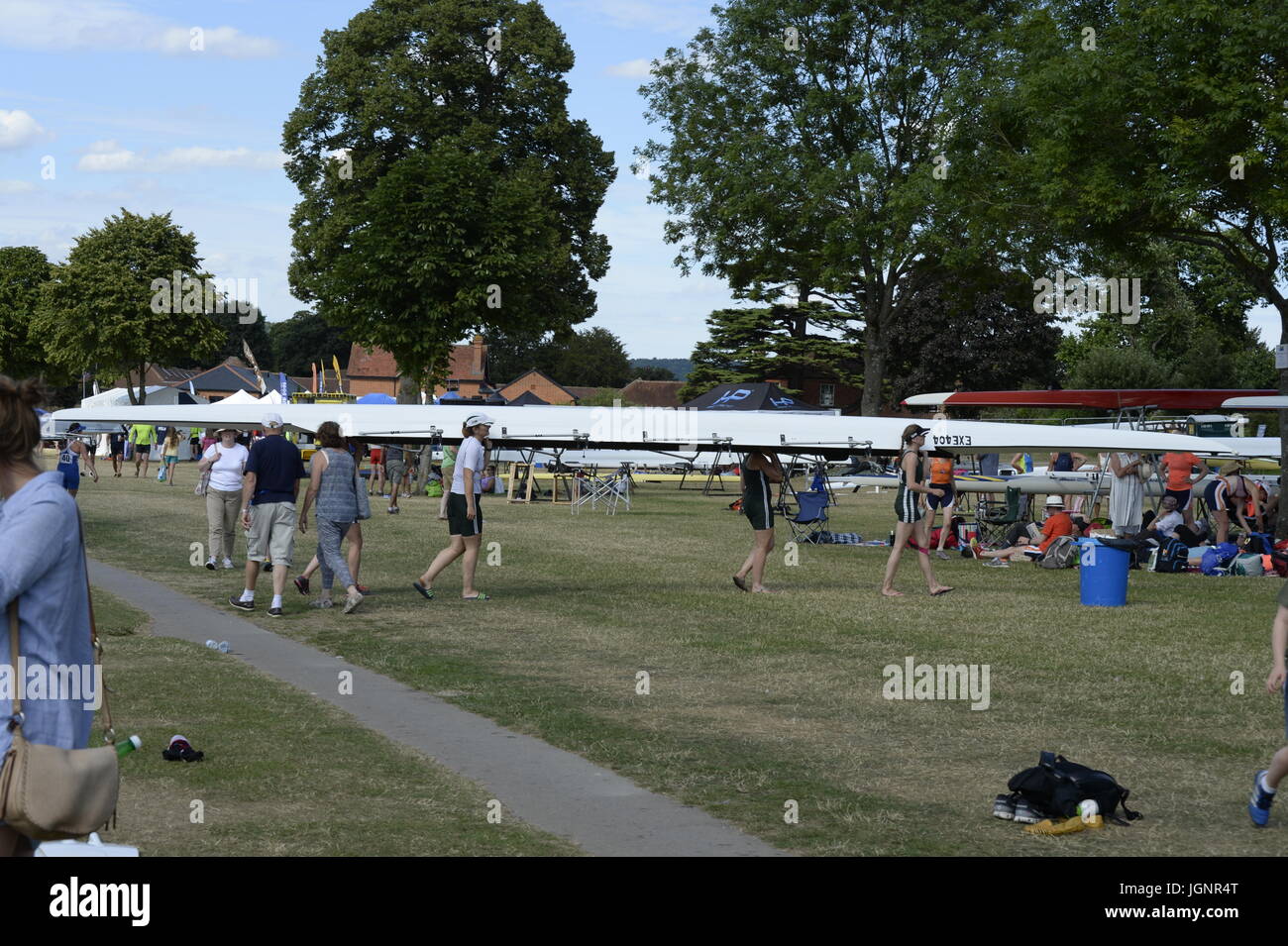 Henley on Thames, Regno Unito. 8 lug 2017. Henley on Thames 2017 Regata Credito: David Hammant/Alamy Live News Foto Stock