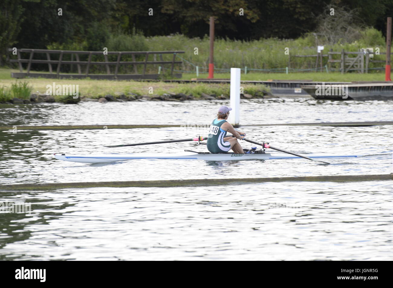 Henley on Thames, Regno Unito. 8 lug 2017. Henley on Thames 2017 Regata Credito: David Hammant/Alamy Live News Foto Stock