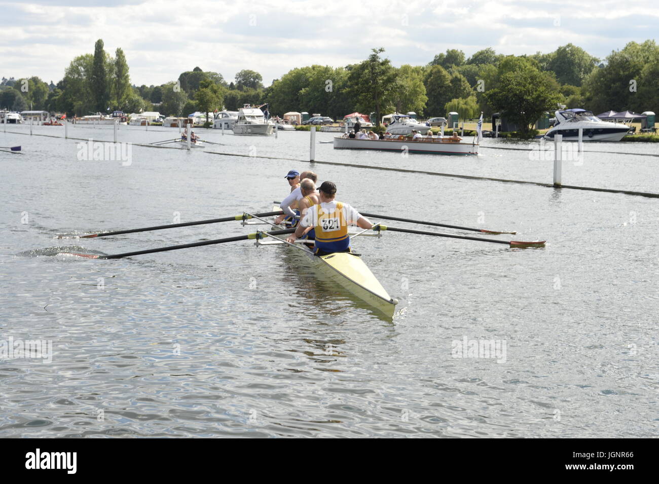 Henley on Thames, Regno Unito. 8 lug 2017. Henley on Thames 2017 Regata Credito: David Hammant/Alamy Live News Foto Stock
