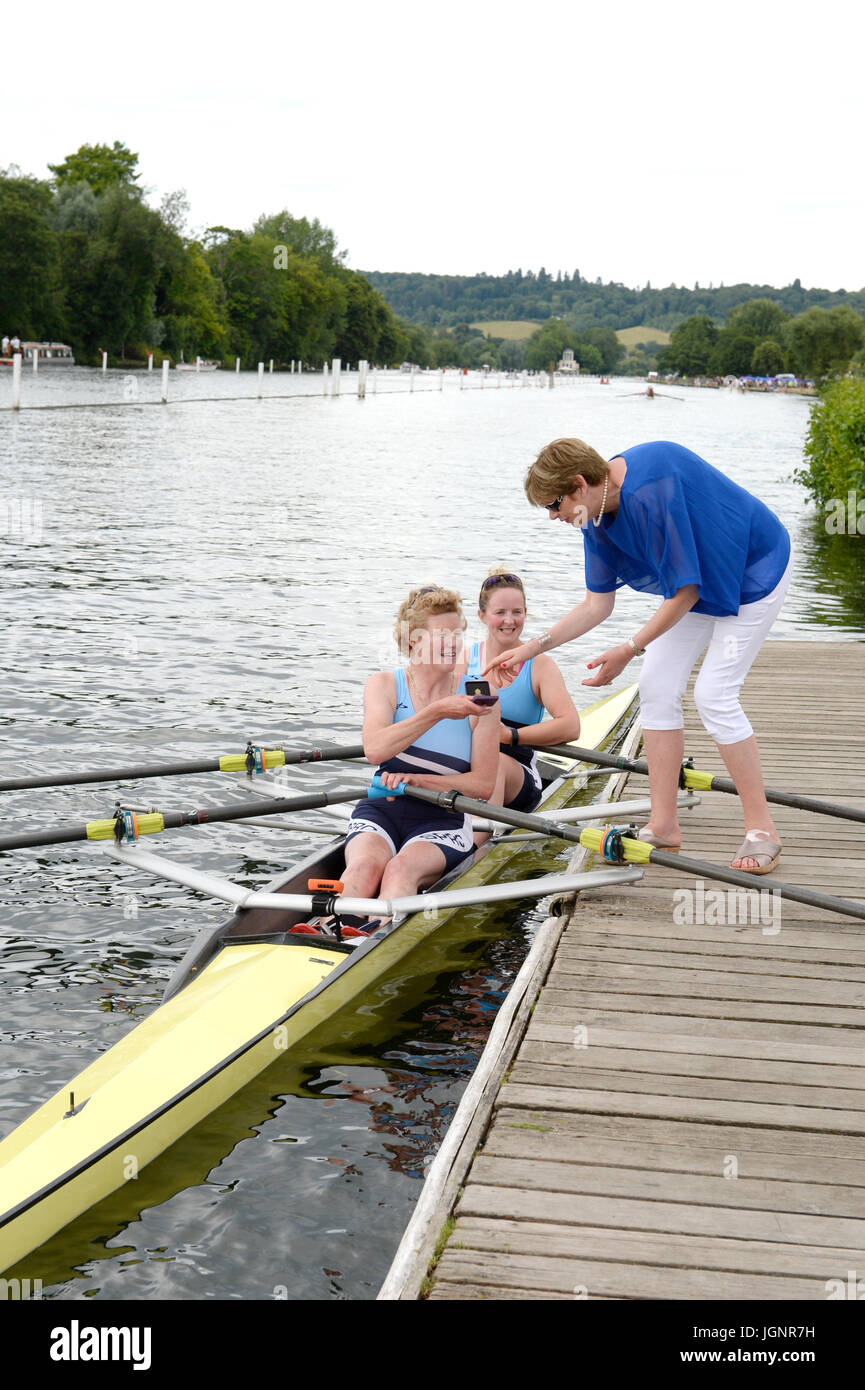 Henley on Thames, Regno Unito. 8 lug 2017. Henley on Thames 2017 Regata Credito: David Hammant/Alamy Live News Foto Stock