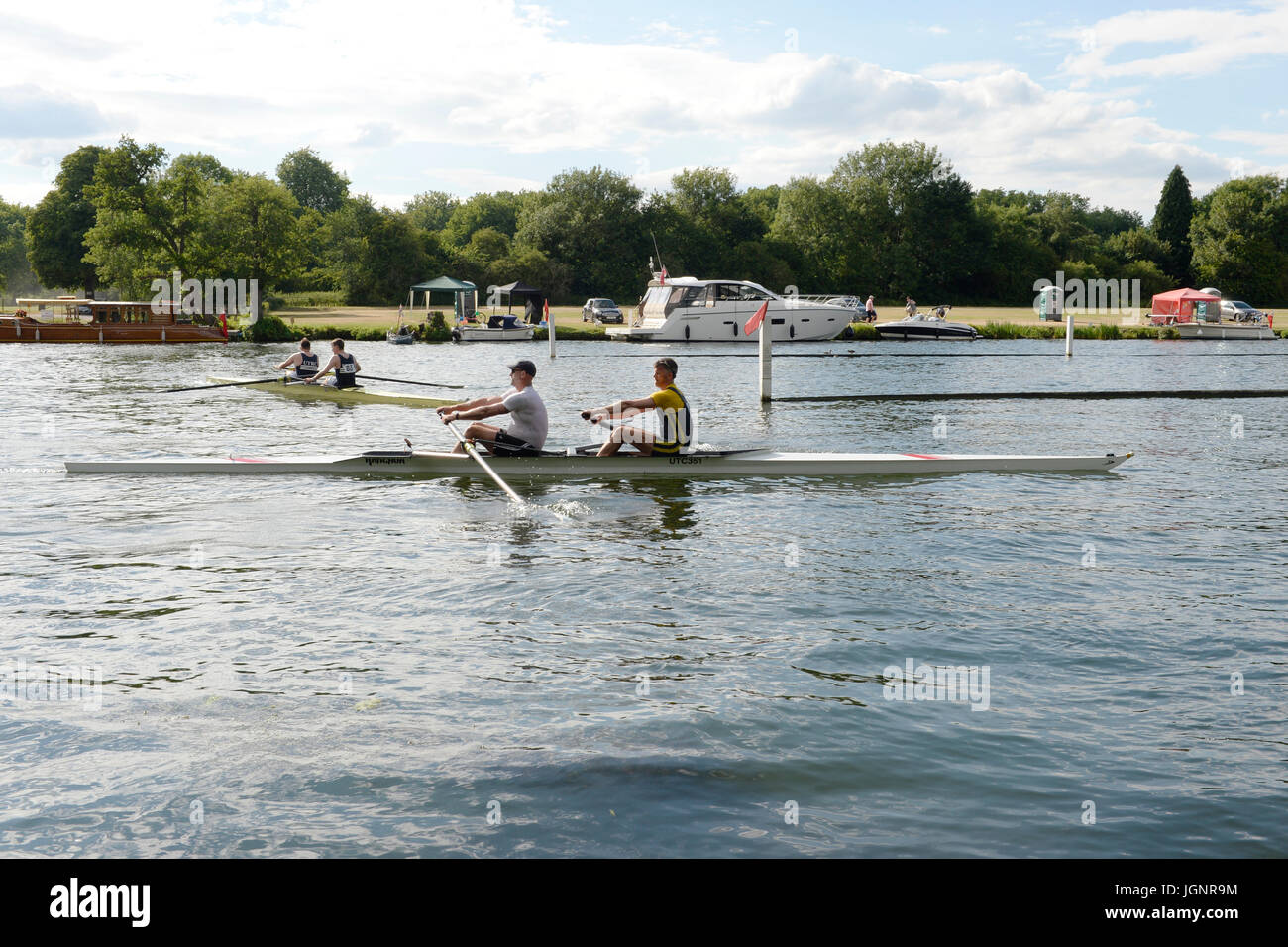 Henley on Thames, Regno Unito. 8 lug 2017. Henley on Thames 2017 Regata Credito: David Hammant/Alamy Live News Foto Stock
