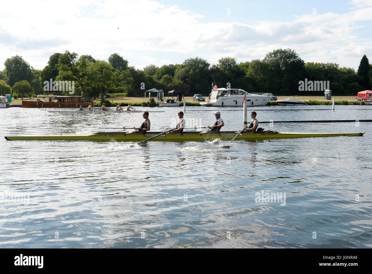Henley on Thames, Regno Unito. 8 lug 2017. Henley on Thames 2017 Regata Credito: David Hammant/Alamy Live News Foto Stock