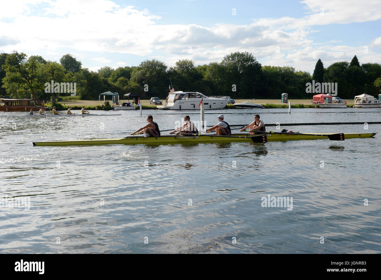 Henley on Thames, Regno Unito. 8 lug 2017. Henley on Thames 2017 Regata Credito: David Hammant/Alamy Live News Foto Stock