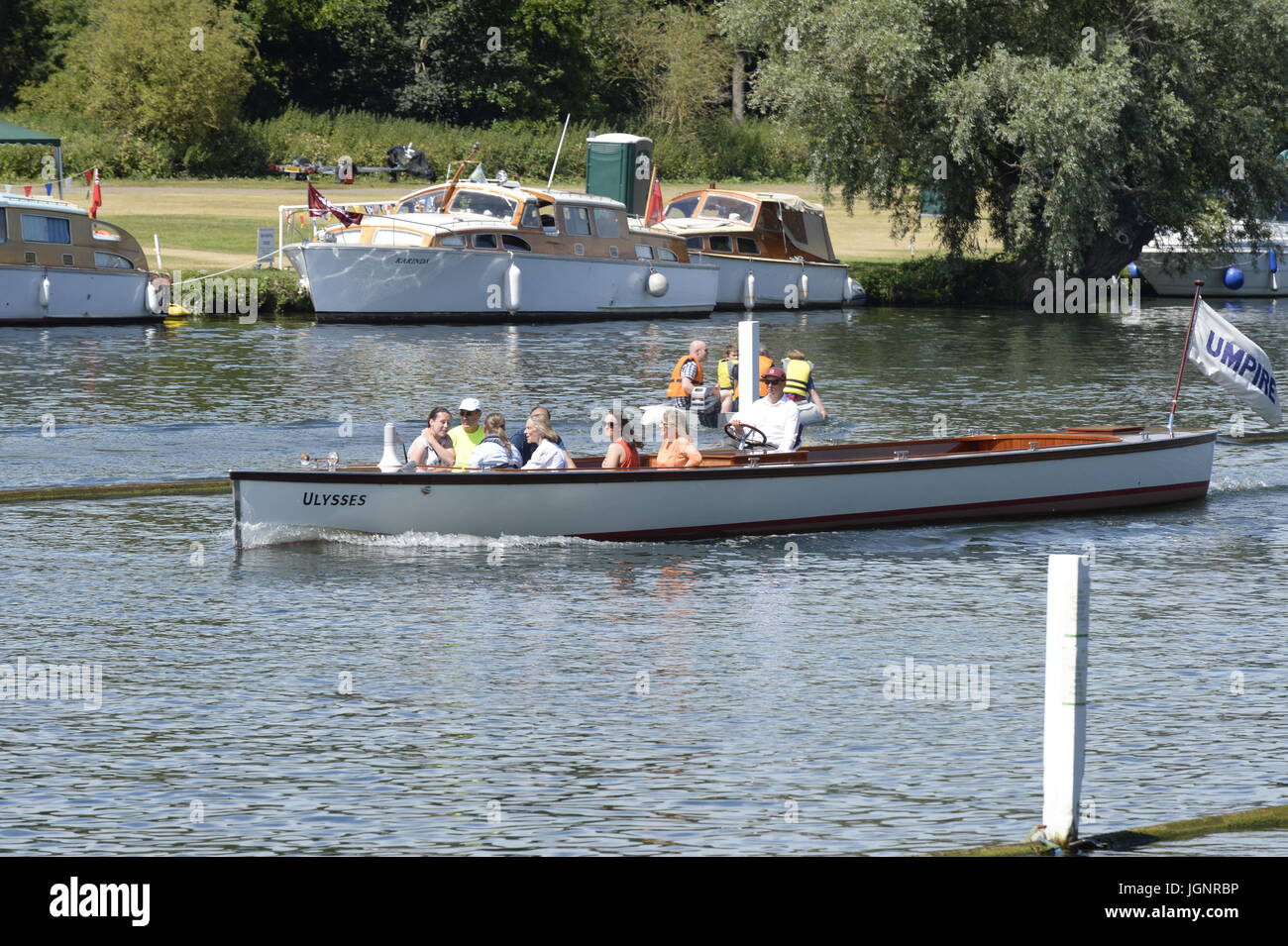 Henley on Thames, Regno Unito. 8 lug 2017. Henley on Thames 2017 Regata Credito: David Hammant/Alamy Live News Foto Stock