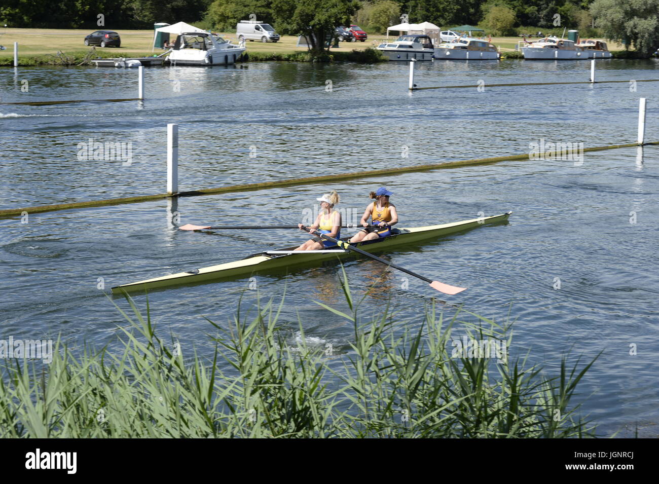 Henley on Thames, Regno Unito. 8 lug 2017. Henley on Thames 2017 Regata Credito: David Hammant/Alamy Live News Foto Stock