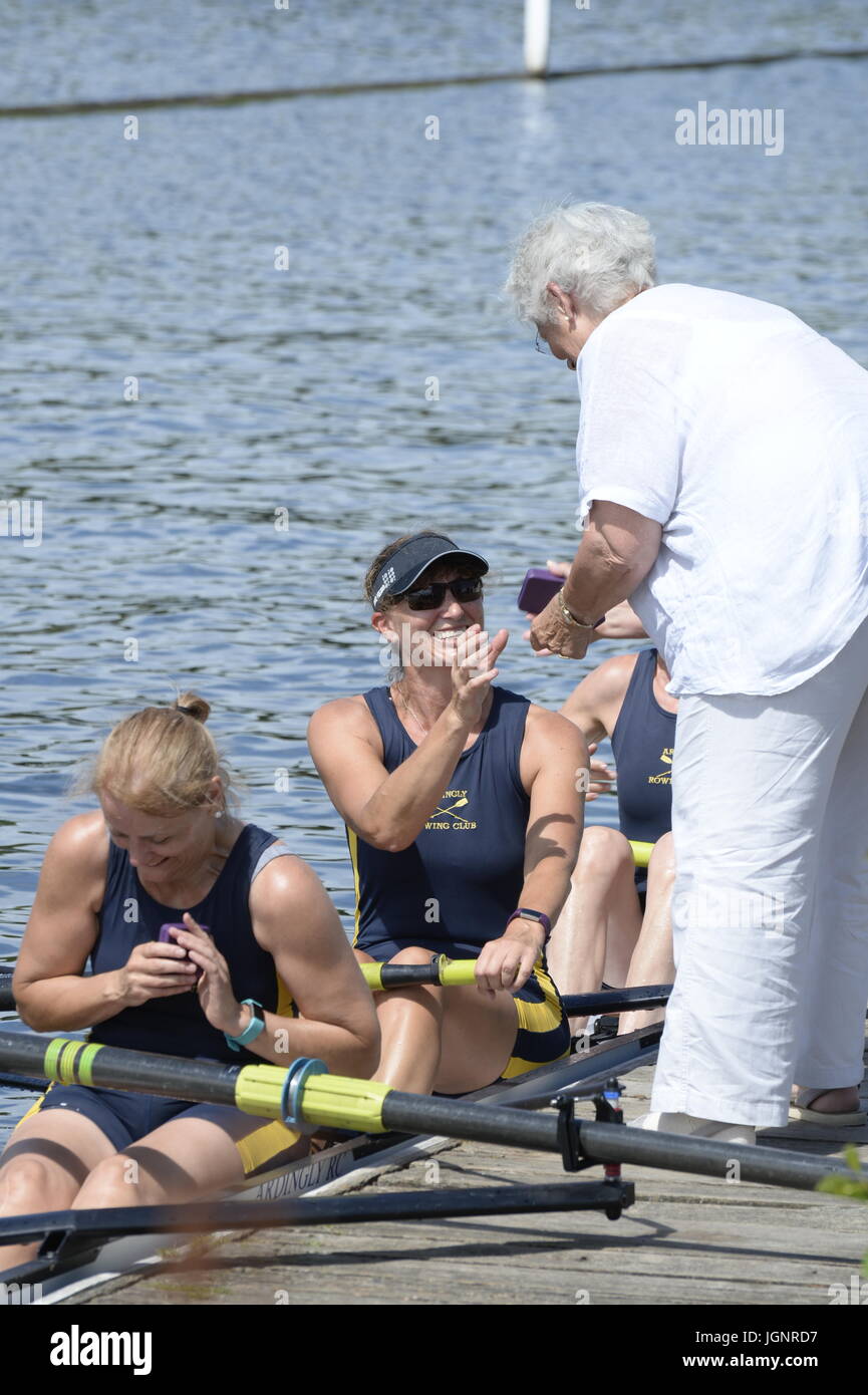 Henley on Thames, Regno Unito. 8 lug 2017. Henley on Thames 2017 Regata Credito: David Hammant/Alamy Live News Foto Stock