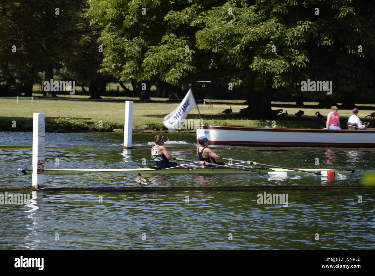 Henley on Thames, Regno Unito. 8 lug 2017. Henley on Thames 2017 Regata Credito: David Hammant/Alamy Live News Foto Stock