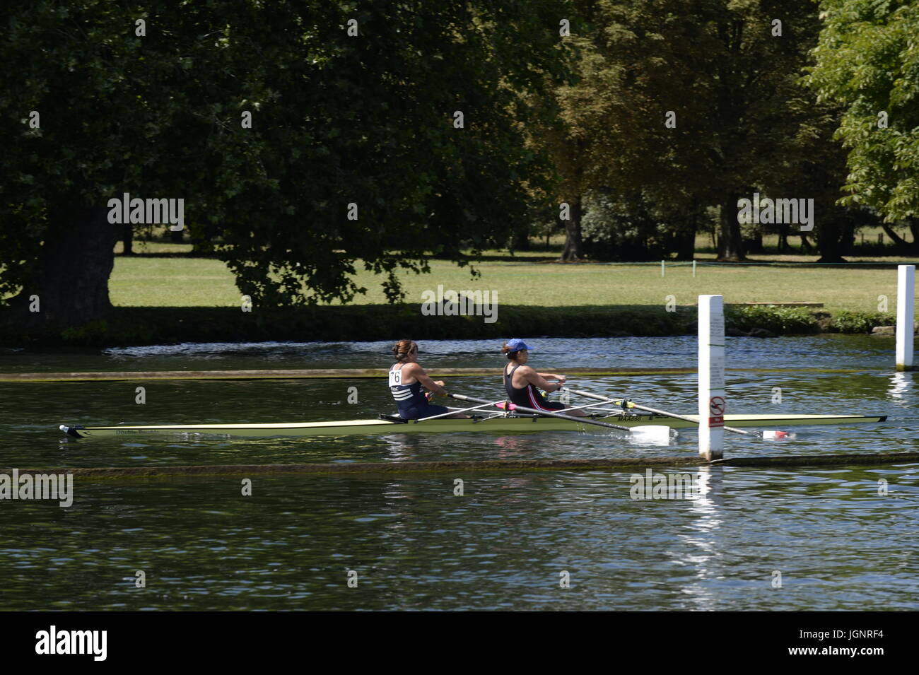 Henley on Thames, Regno Unito. 8 lug 2017. Henley on Thames 2017 Regata Credito: David Hammant/Alamy Live News Foto Stock