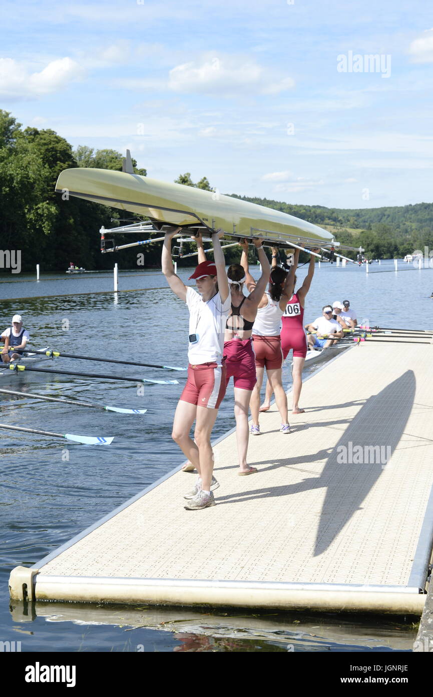 Henley on Thames, Regno Unito. 8 lug 2017. Henley on Thames 2017 Regata Credito: David Hammant/Alamy Live News Foto Stock