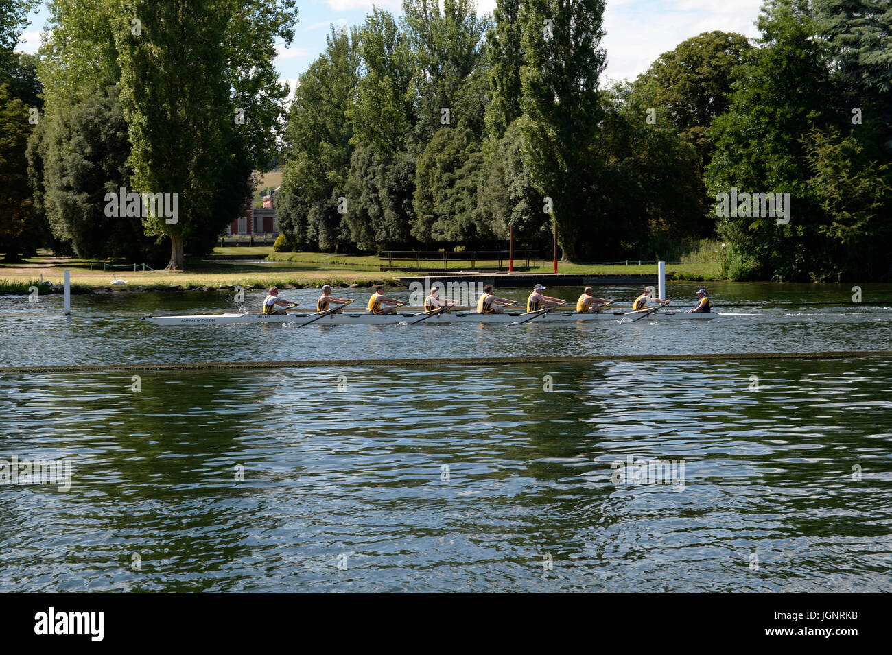 Henley on Thames, Regno Unito. 8 lug 2017. Henley on Thames 2017 Regata Credito: David Hammant/Alamy Live News Foto Stock