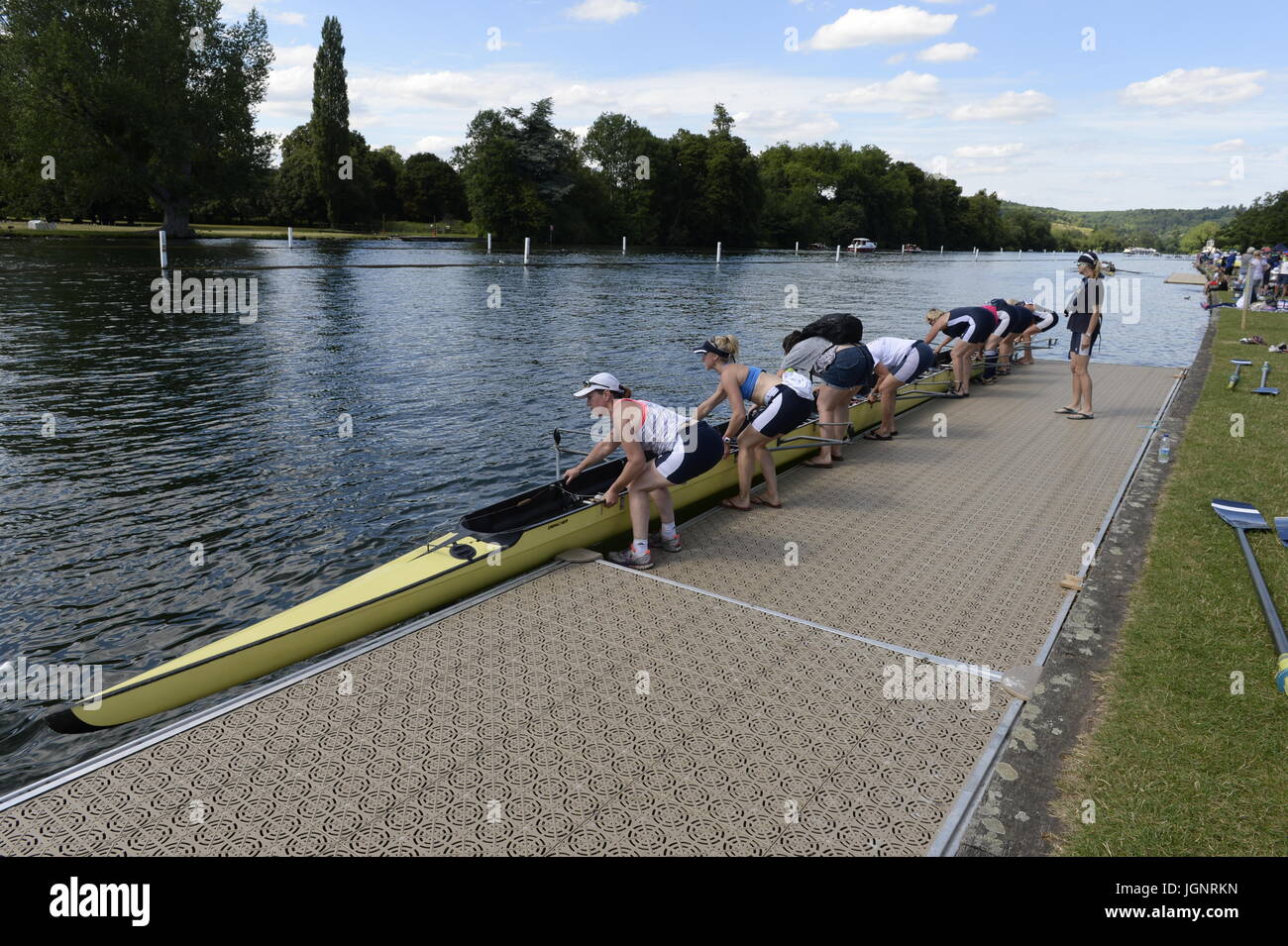 Henley on Thames, Regno Unito. 8 lug 2017. Henley on Thames 2017 Regata Credito: David Hammant/Alamy Live News Foto Stock