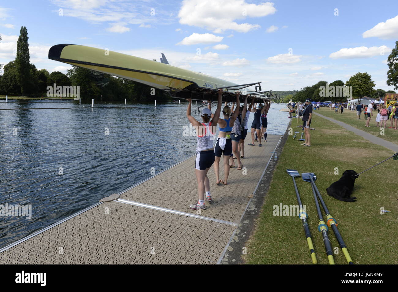 Henley on Thames, Regno Unito. 8 lug 2017. Henley on Thames 2017 Regata Credito: David Hammant/Alamy Live News Foto Stock